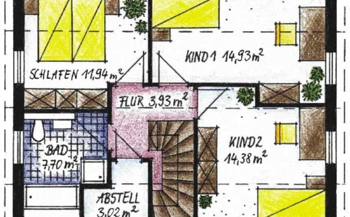 Grundrissvorschlag Dachgesch.