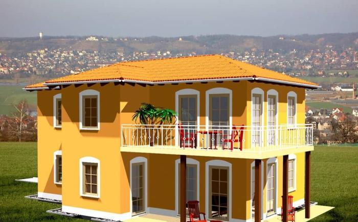 Hausansicht Terrasse