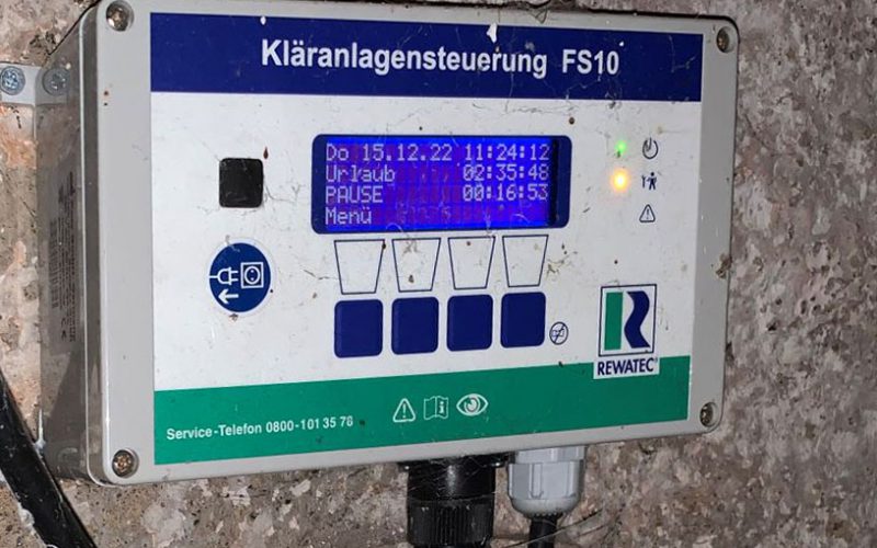 Kläranlagensteuerung